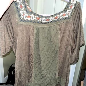 Short sleeve blouse